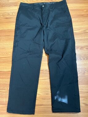 Gerry Venture Pants Mens Size 38 Grey 5 Pocket Straight Leg
